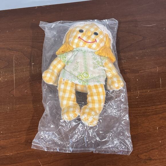 Romper Room “Sweet Dreams Abigail” Doll – Yellow White Gingham Dress – Vintage - Picture 7 of 10